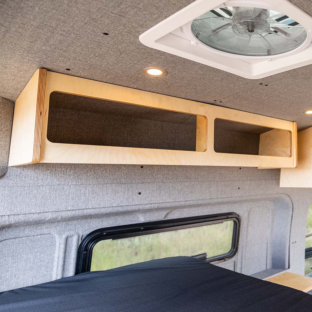 DIY Overhead Triple Shelf Kit for ProMaster Vans