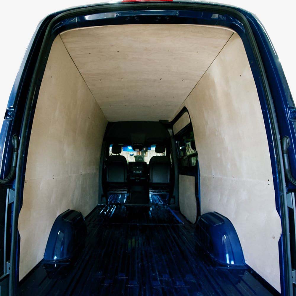 Panel Van Loading Sprinter Van Panels – Timber Van Kits