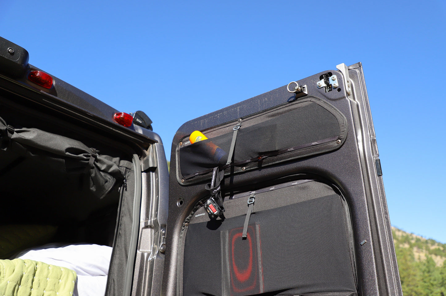 Ram Promaster Upper Rear Door Storage Panels (Pair)