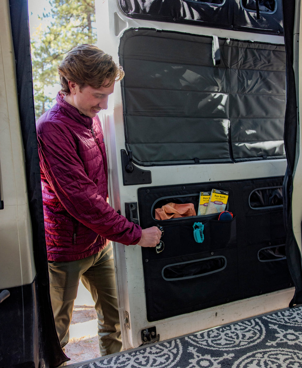 Ram Promaster Lower Sliding Door Storage Panel – Timber Van Kits