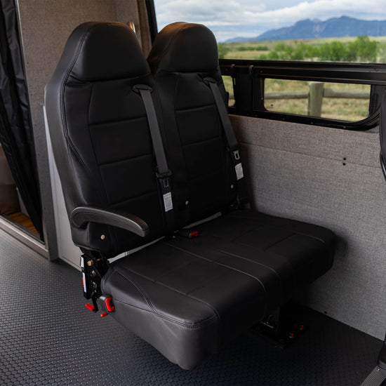 Foldaway Bench Seat for Vans – Space-Saving Seating Solution for ...