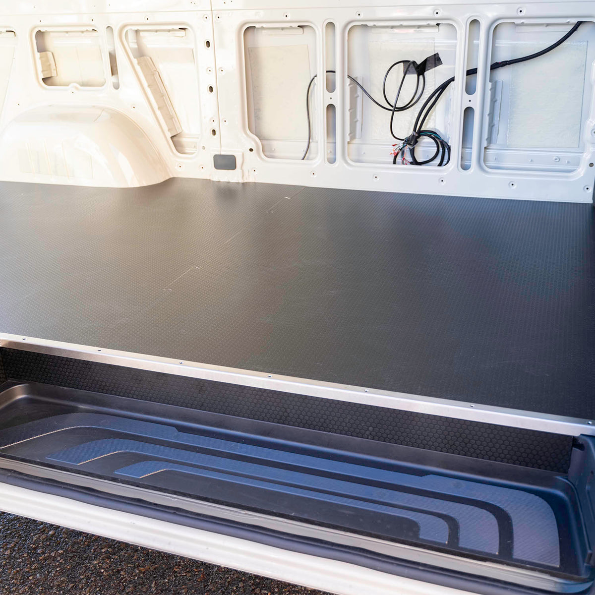 Van Floor Rails Promaster HexPly Floor Kit – Durable, Anti-Slip Van Flooring – Timber ...