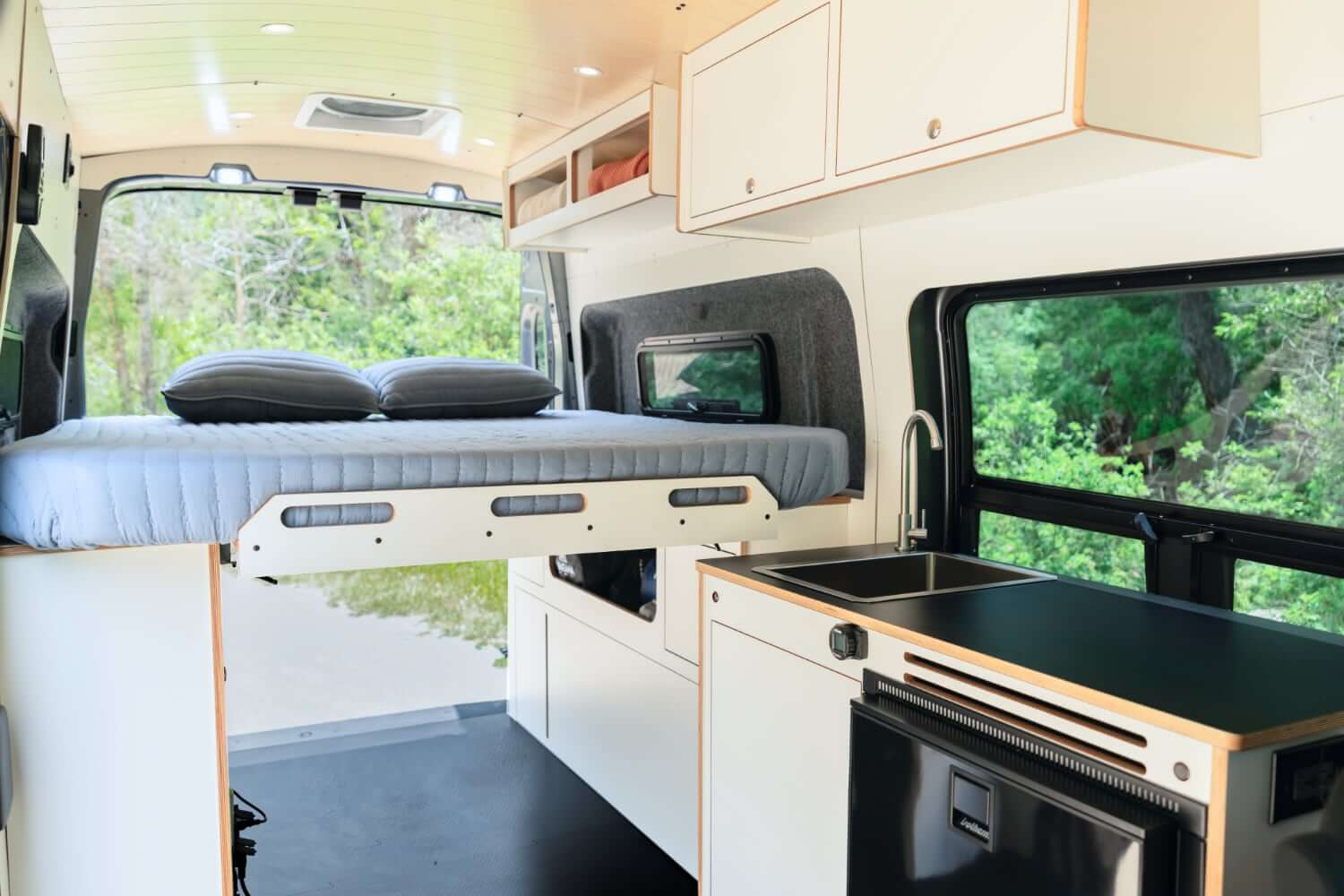 Load video: The Timber van conversion