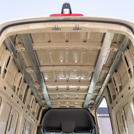 Overhead Cabinet Structural Assembly for Sprinter Vans