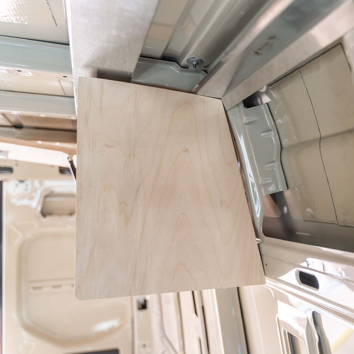 Overhead Cabinet Structural Assembly for Sprinter Vans – Timber Van Kits