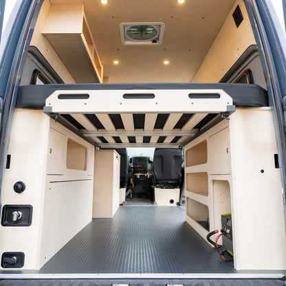 Bed and Wheel Well Cabinets for Sprinter Vans