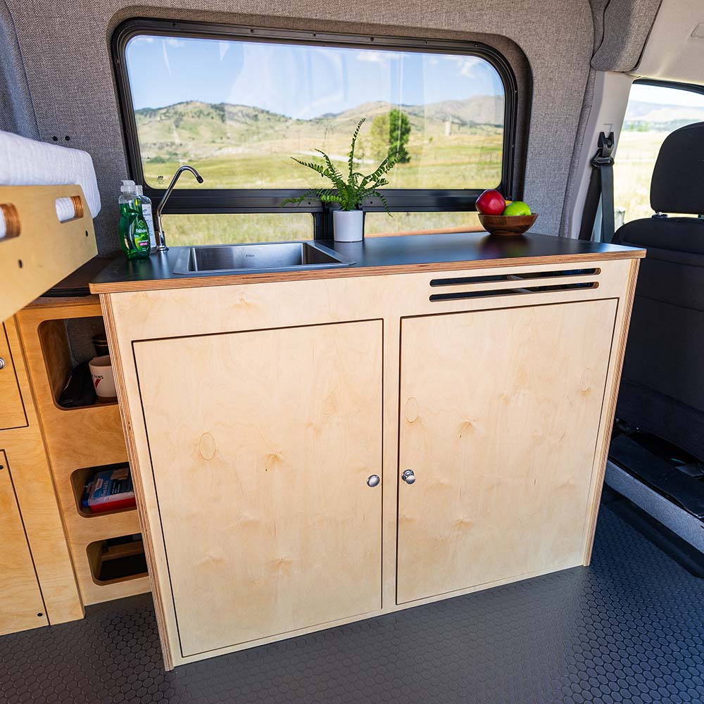 DIY Kitchen Galley Kit for Sprinter Vans