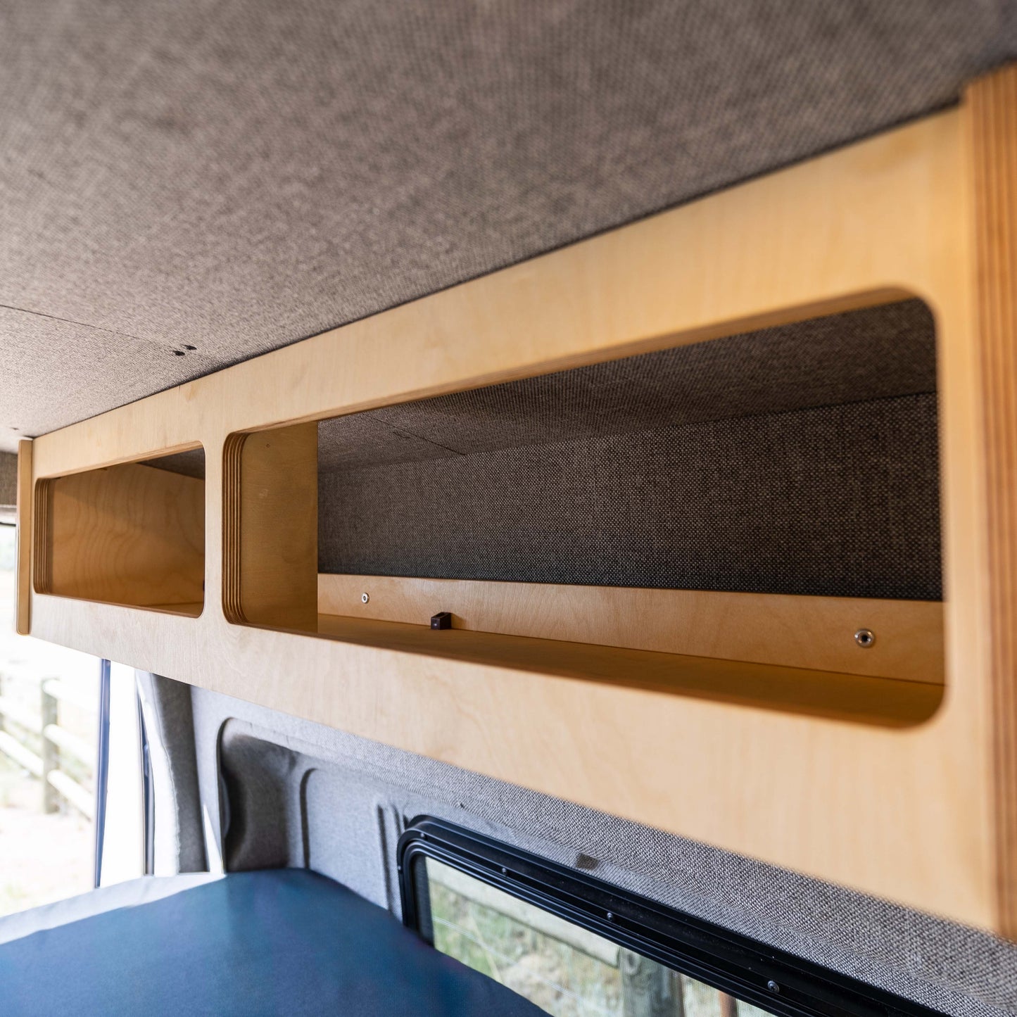 DIY Overhead Shelf Kit for Transit Vans