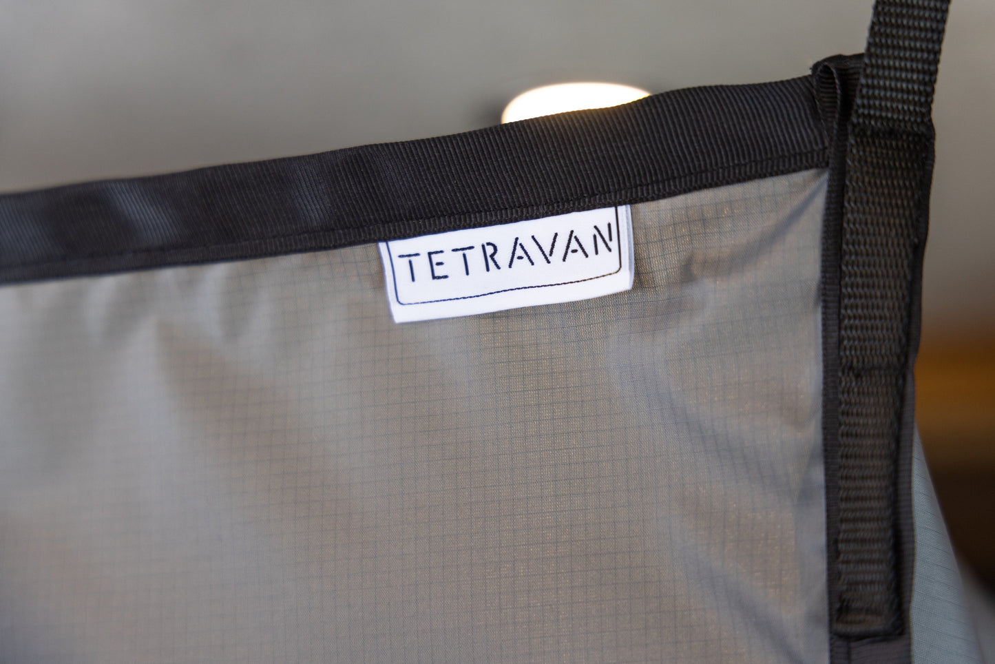 Tetravan Folding Shower with Magnetic Curtain