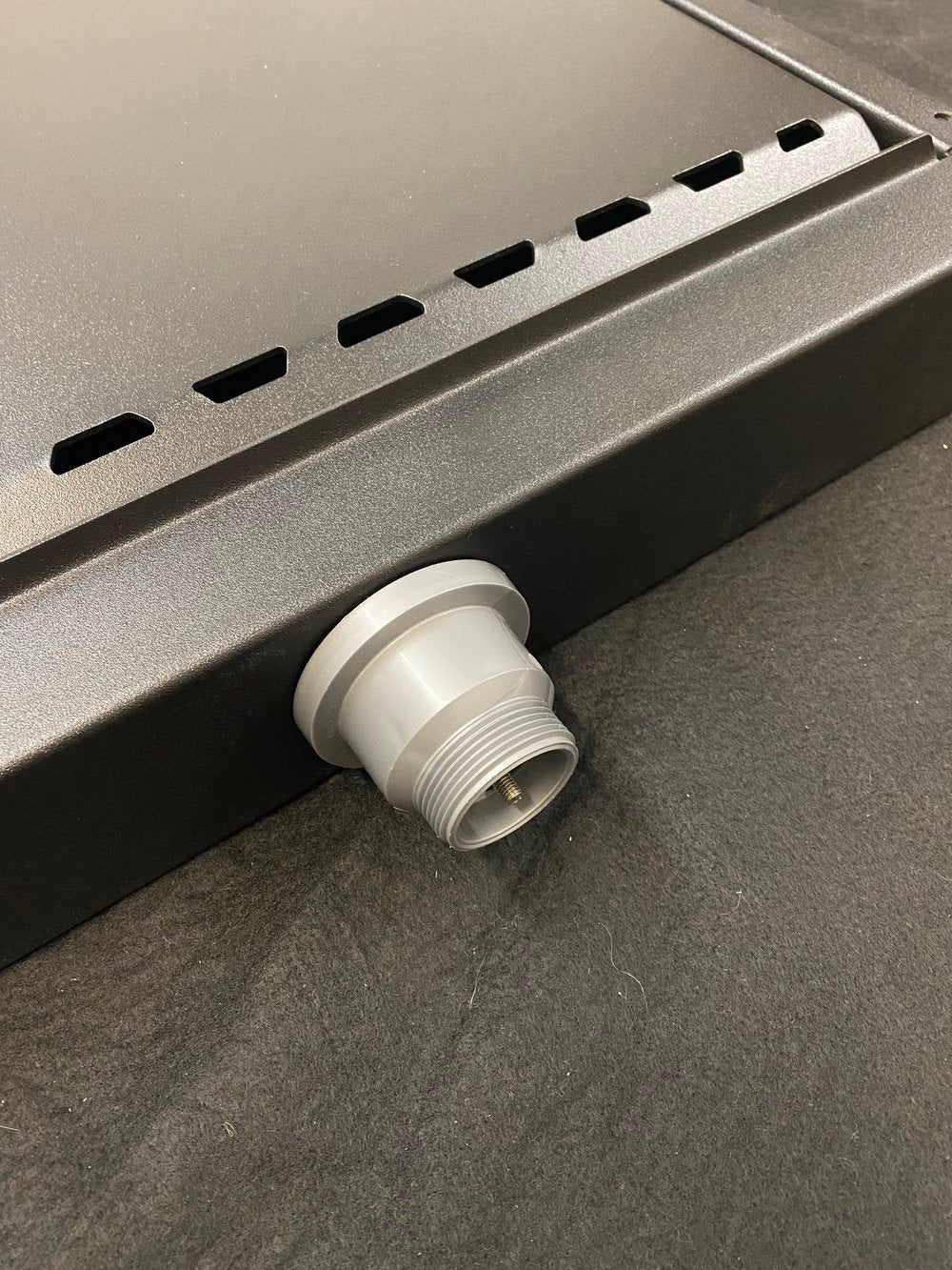 Tetravan Folding Shower with Magnetic Curtain