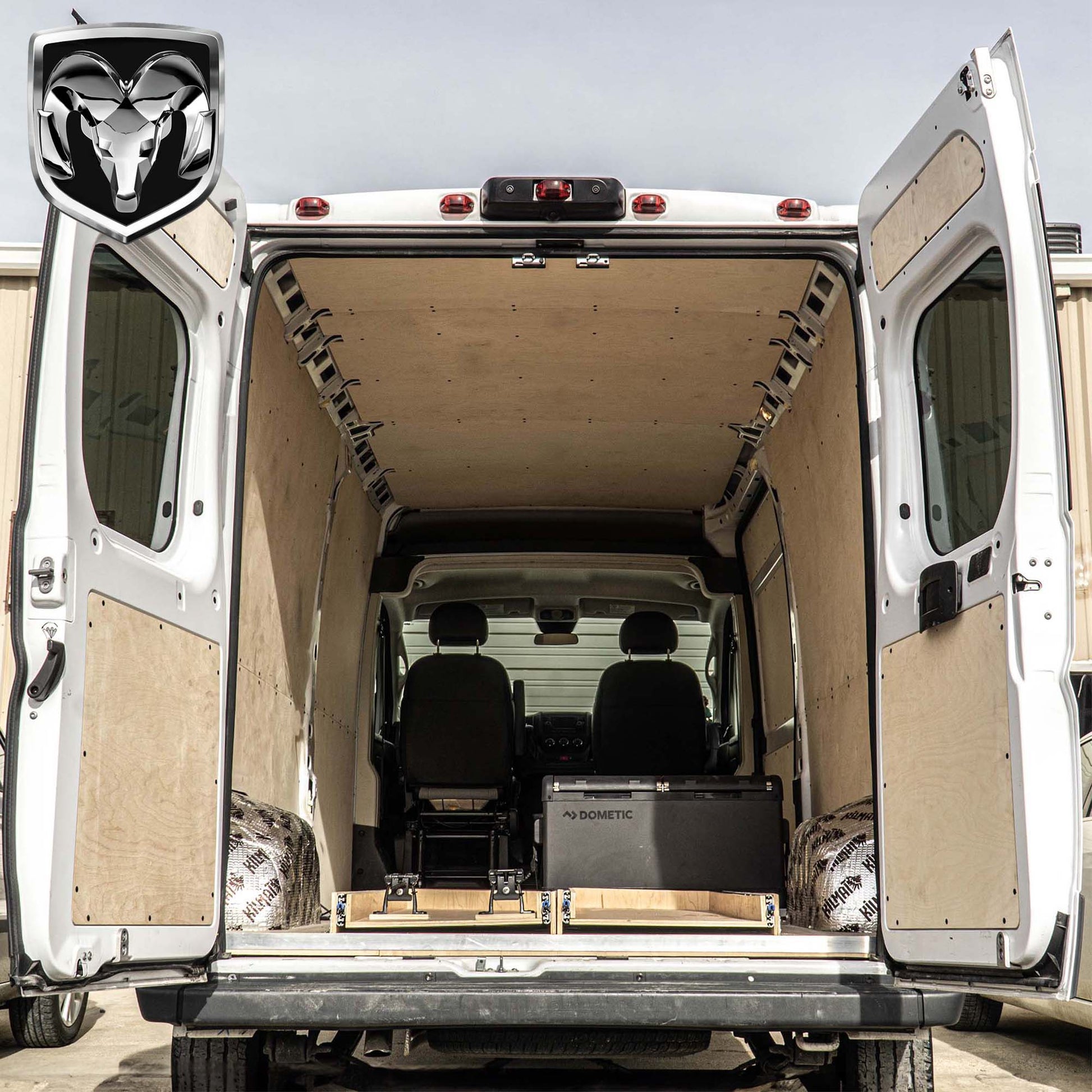 DIY ProMaster Van Panels Kit High Roof CNC-Cut Birch – Timber