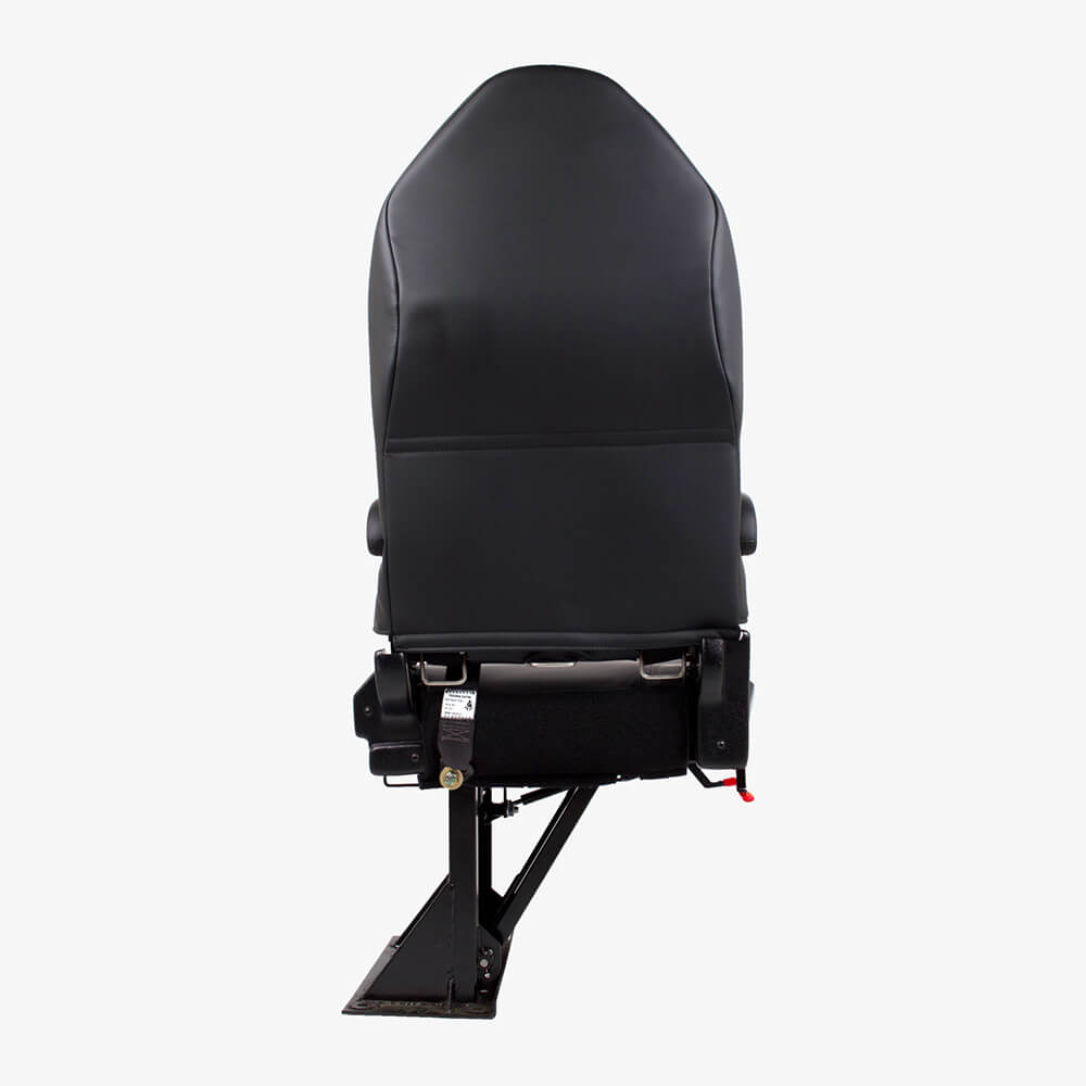 The back of the foldaway chair