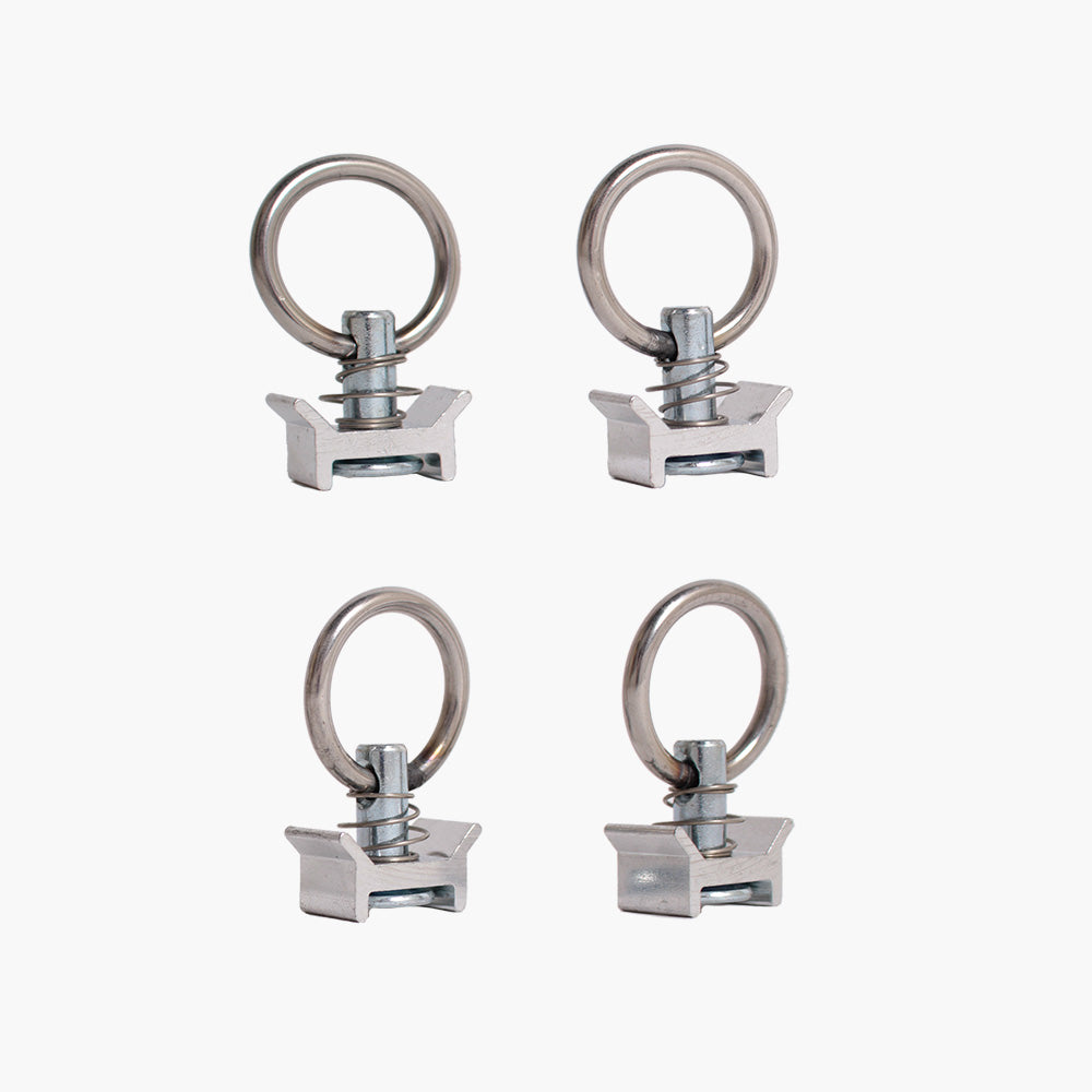 Heavy-Duty L-Track Rings (4-Pack)