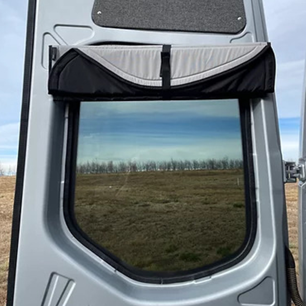 Sprinter Rear Door Window Covers - Insulated & UV-Resistant (2007 ...
