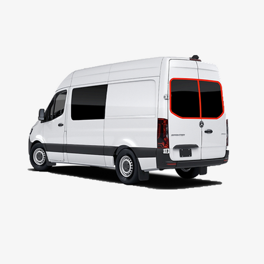 Sprinter Rear Door Window Covers