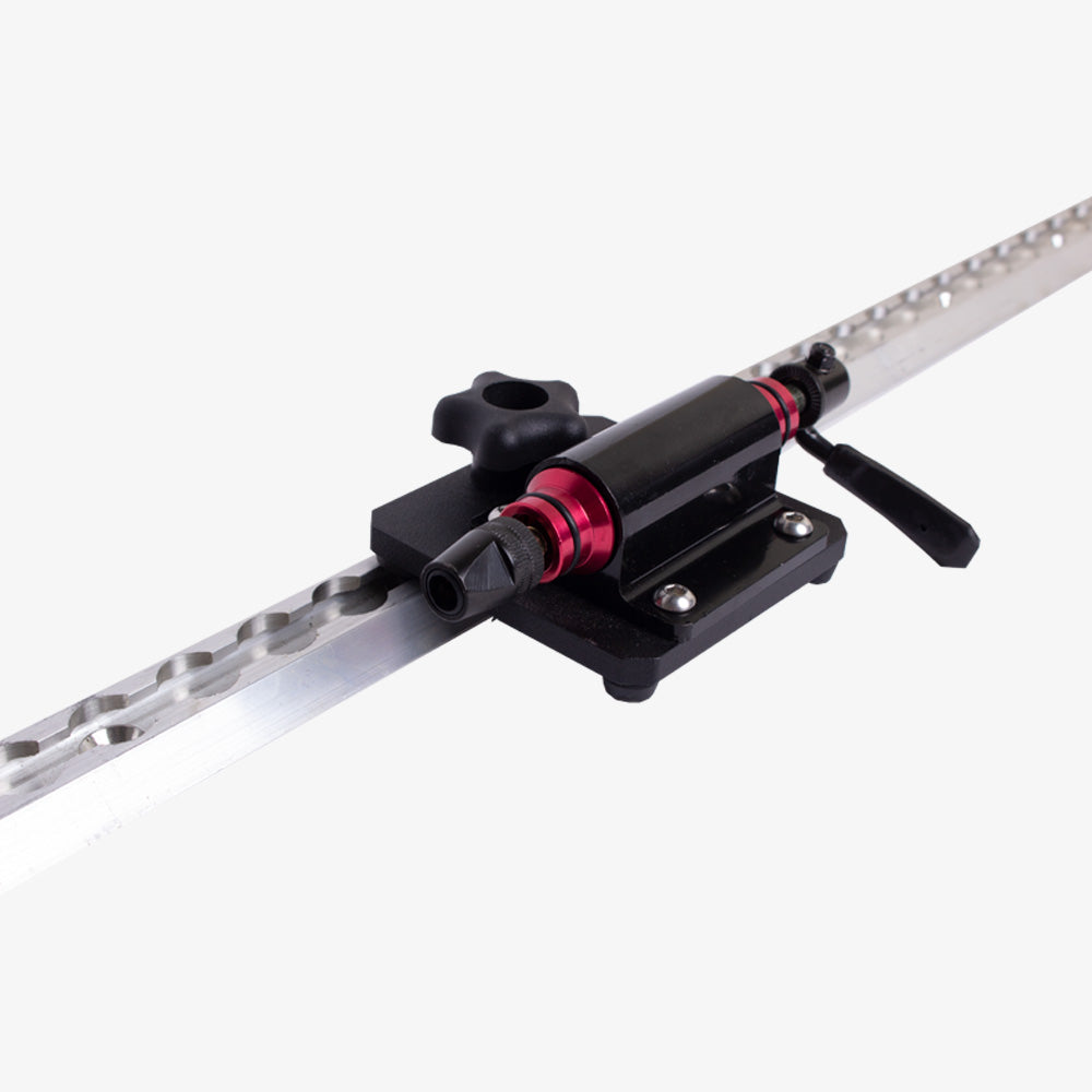 Bike fork mount for L-track