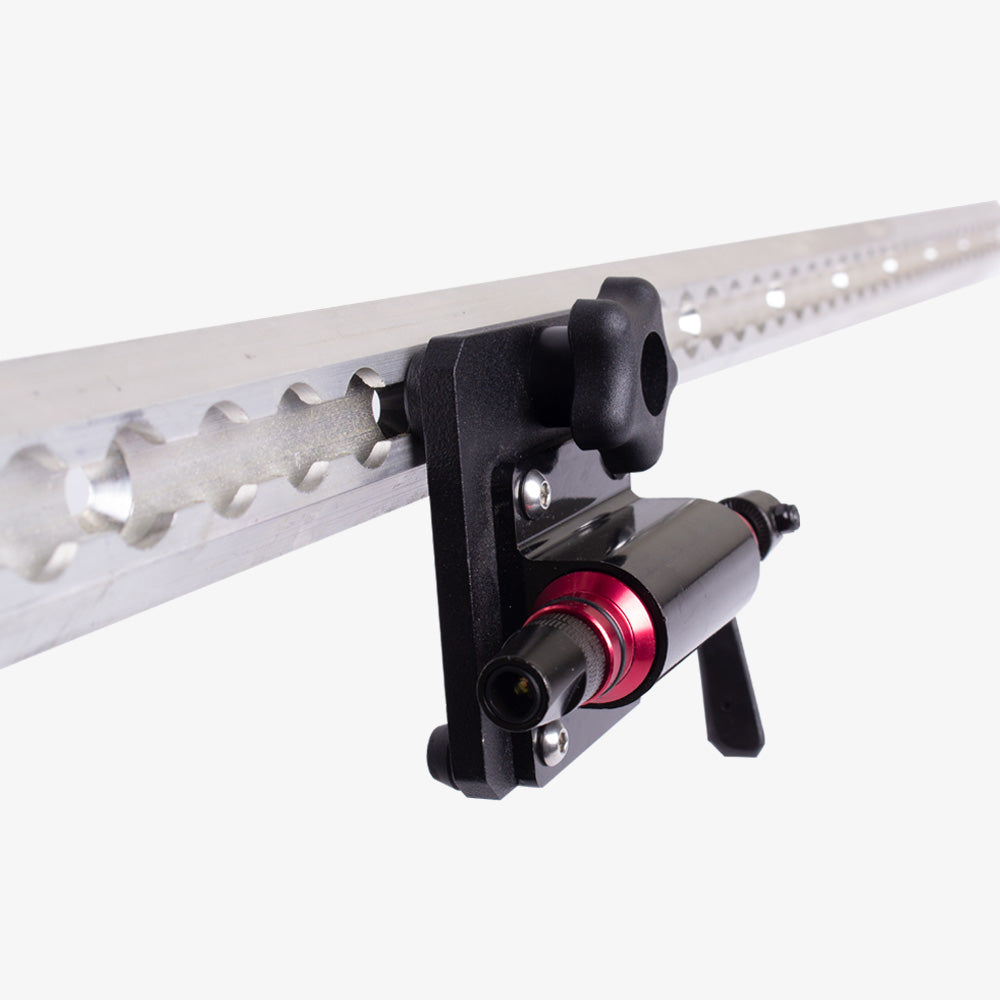 Bike fork mount for L-track
