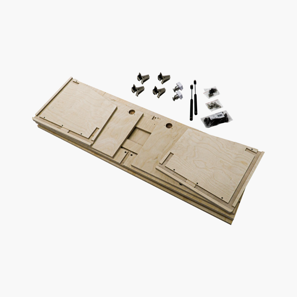 Cabinet kit for sprinter vans