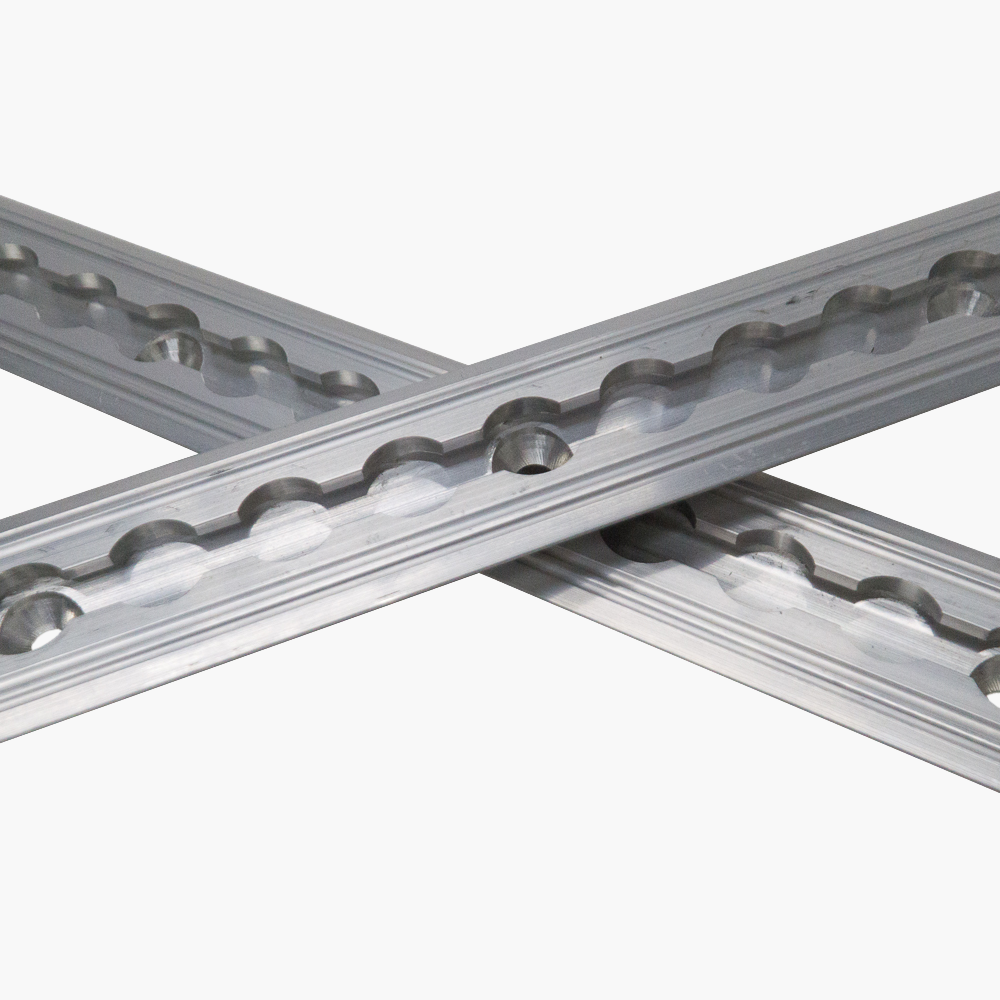 Recessed l-tracks for van floors