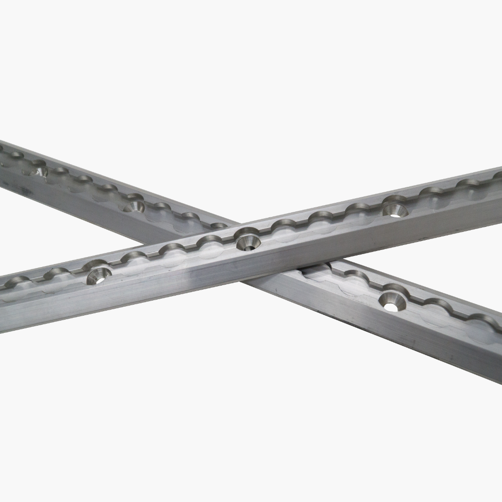 Surface l-tracks for van ceiling, walls, and doors