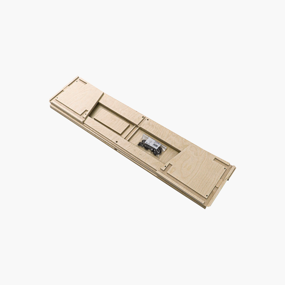 Van shelf kit for sprinter vans
